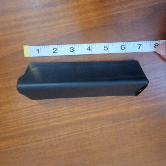 Via Spiga Eyeglasses Sunglasses Folding Case Only Hardcase Black Slim Triangle - Picture 5 of 10